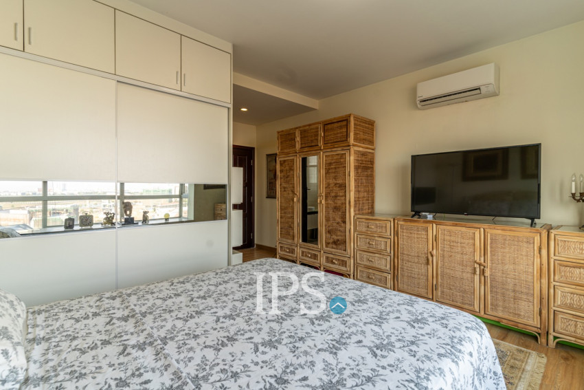 7th Floor 2 Bedroom Condo For Sale - Rose Condo, Tonle Bassac, Phnom Penh