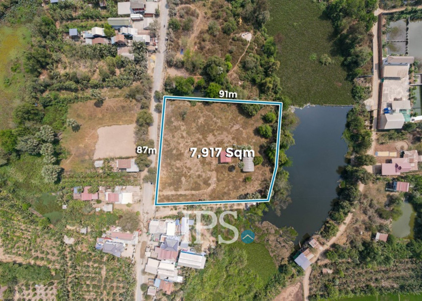 7,917 Sqm Land For Sale - Banteay Daek, Kien Svay, Kandal Province