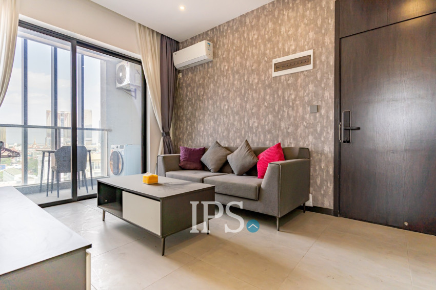 1 Bedroom Condo  For Rent - M Residence, BKK1, Phnom Penh