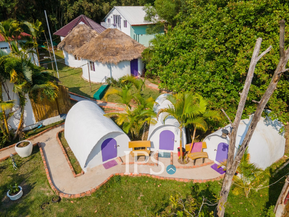 22 Bedroom Resort Hotel Business For Sale - Andoung Khmer, Kampot