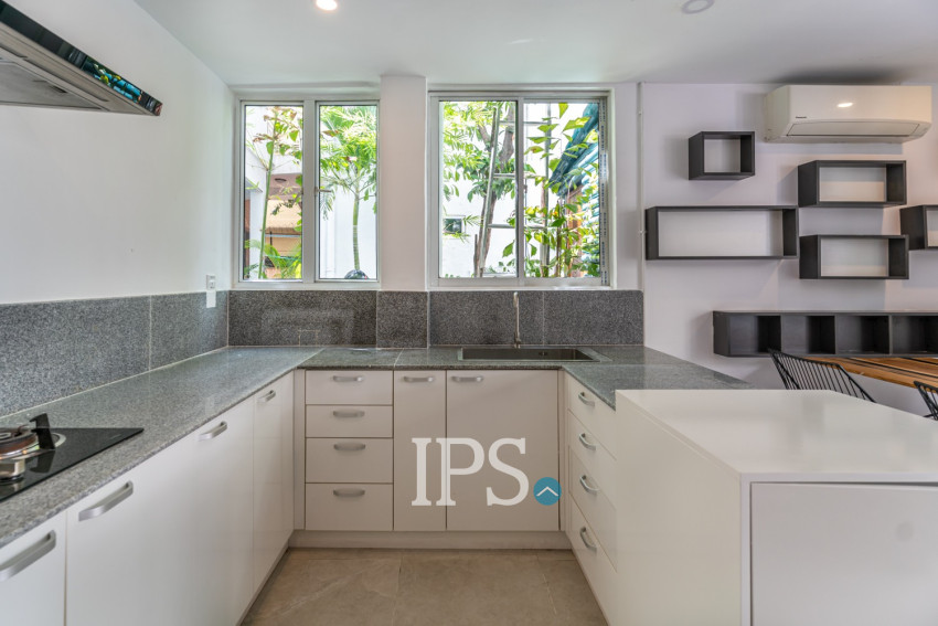 1 Bedroom Renovated Apartment For Rent - Tonle Bassac, Phnom Penh
