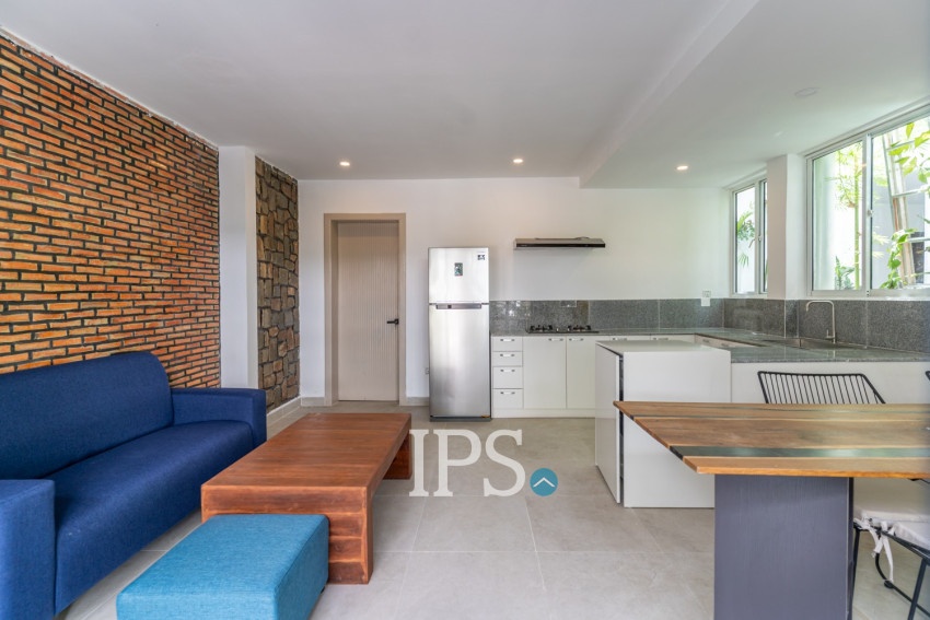 1 Bedroom Renovated Apartment For Rent - Tonle Bassac, Phnom Penh
