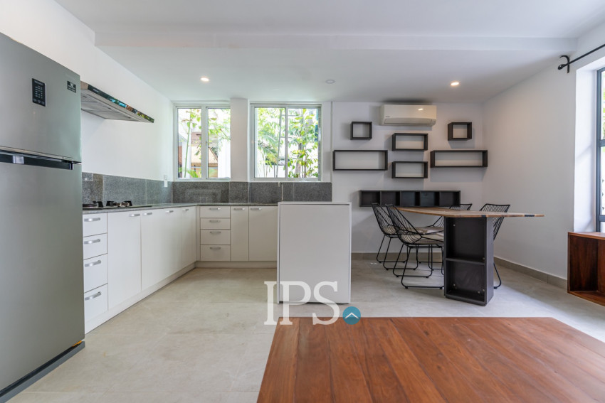 1 Bedroom Renovated Apartment For Rent - Tonle Bassac, Phnom Penh