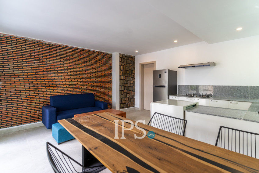 1 Bedroom Renovated Apartment For Rent - Tonle Bassac, Phnom Penh