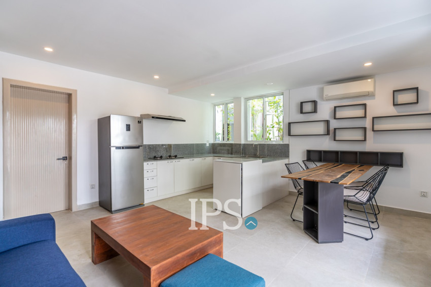 1 Bedroom Renovated Apartment For Rent - Tonle Bassac, Phnom Penh