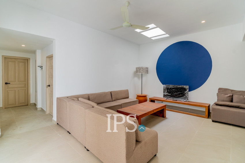 Renovated 4 Bedroom Apartment For Rent - Tonle Bassac, Phnom Penh