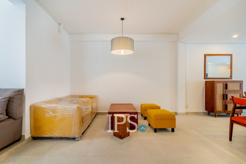 Renovated 4 Bedroom Apartment For Rent - Tonle Bassac, Phnom Penh