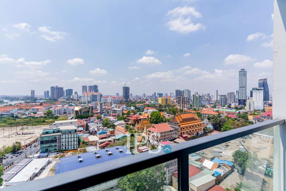 39 Sqm Studio Condo For Rent - The Penthouse, Tonle Bassac, Phnom Penh - Image 12