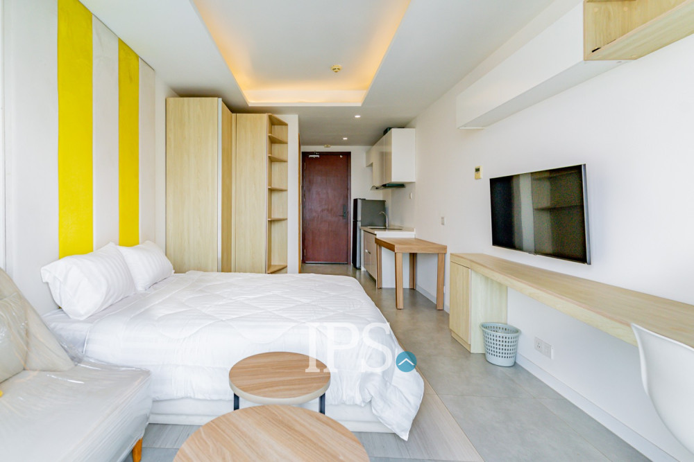 39 Sqm Studio Condo For Rent - The Penthouse, Tonle Bassac, Phnom Penh - Image 7