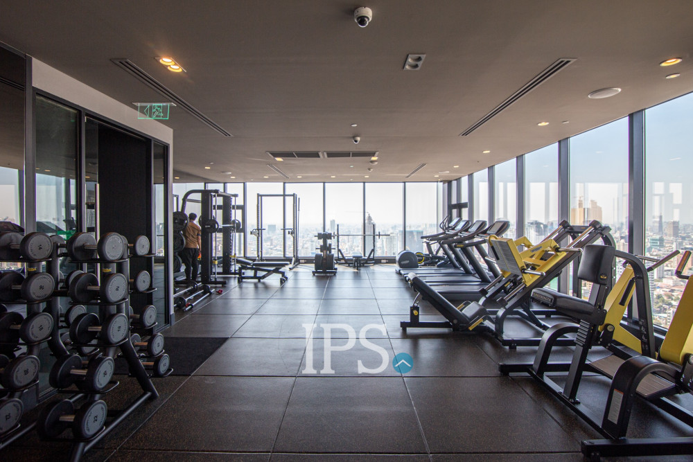 39 Sqm Studio Condo For Rent - The Penthouse, Tonle Bassac, Phnom Penh - Image 14