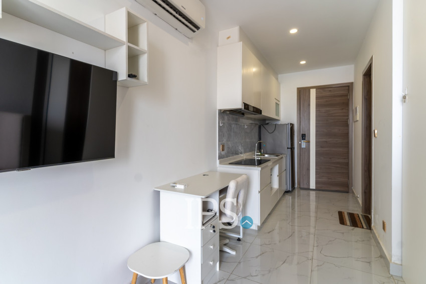 34 Sqm Studio Condo For Rent - Chroy Changvar, Phnom Penh