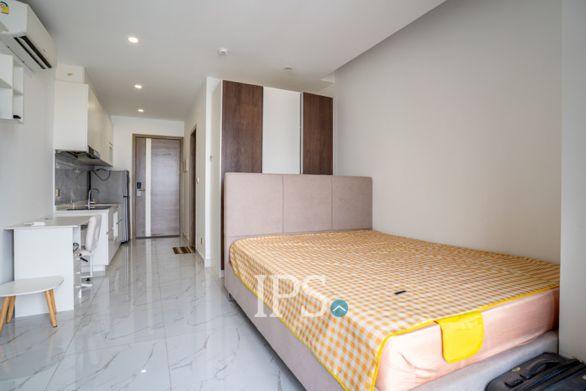 34 Sqm Studio Condo For Rent - Chroy Changvar, Phnom Penh