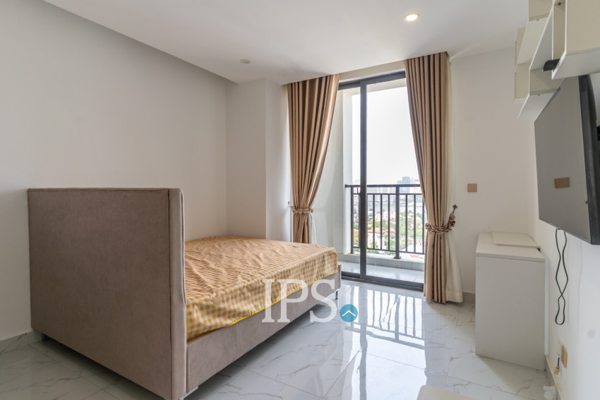 34 Sqm Studio Condo For Rent - Chroy Changvar, Phnom Penh