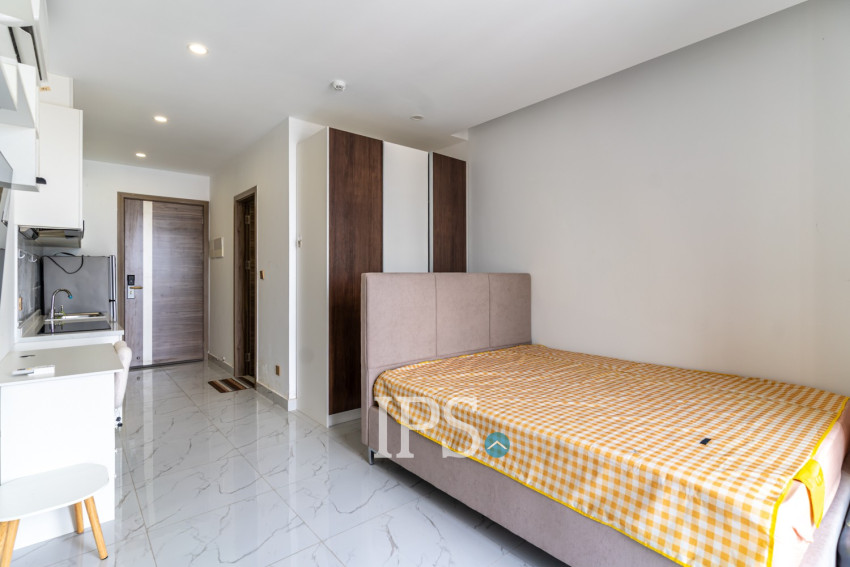 34 Sqm Studio Condo For Rent - Chroy Changvar, Phnom Penh