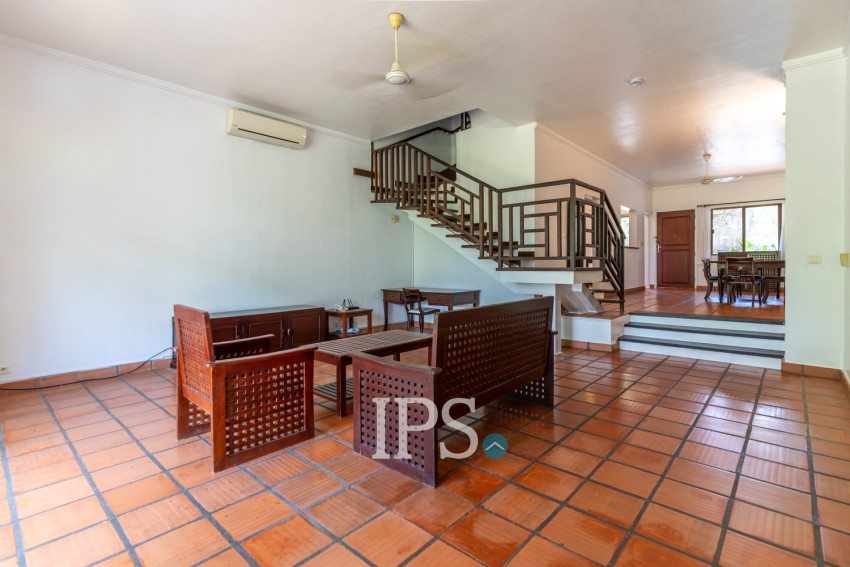 6 Bedroom Serviced Townhouse For Rent - Tonle Bassac, Phnom Penh