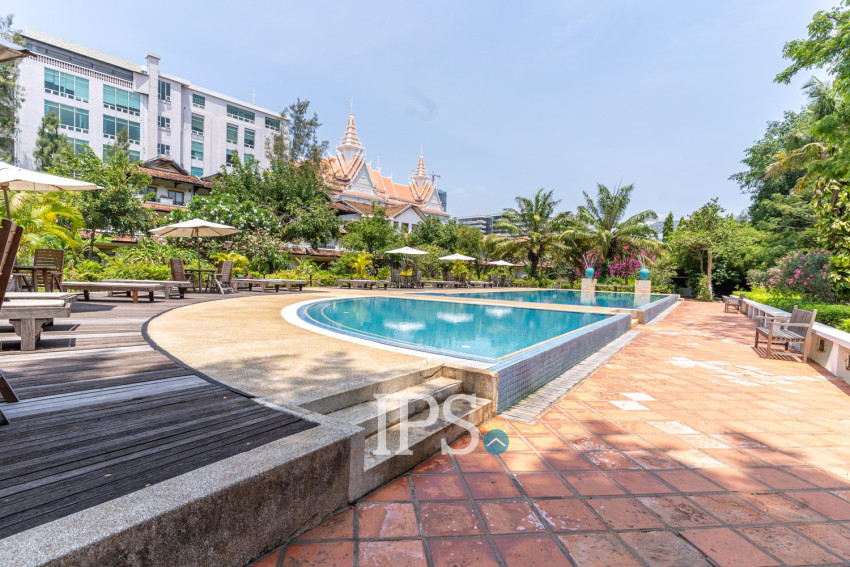 6 Bedroom Serviced Townhouse For Rent - Tonle Bassac, Phnom Penh