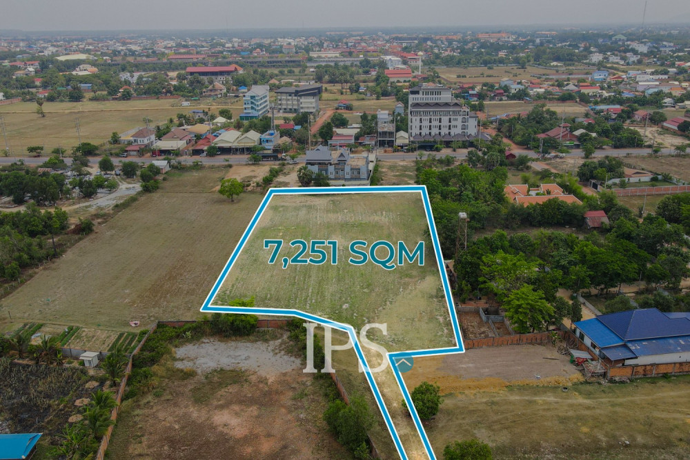 7,251 Sqm Land For Sale - Chreav, Siem Reap - Image 2