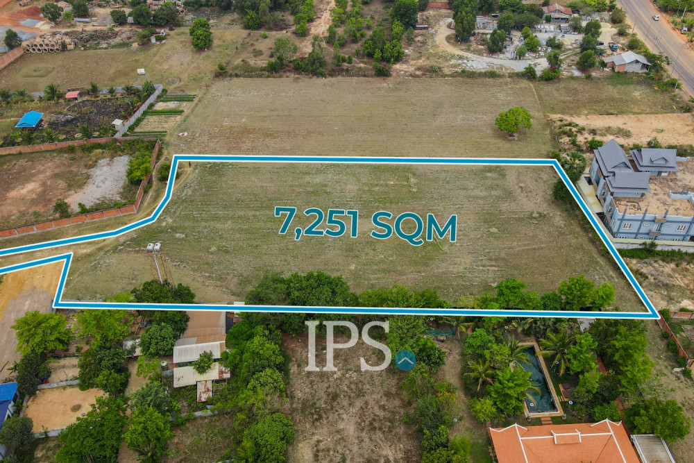 7,251 Sqm Land For Sale - Chreav, Siem Reap - Image 3