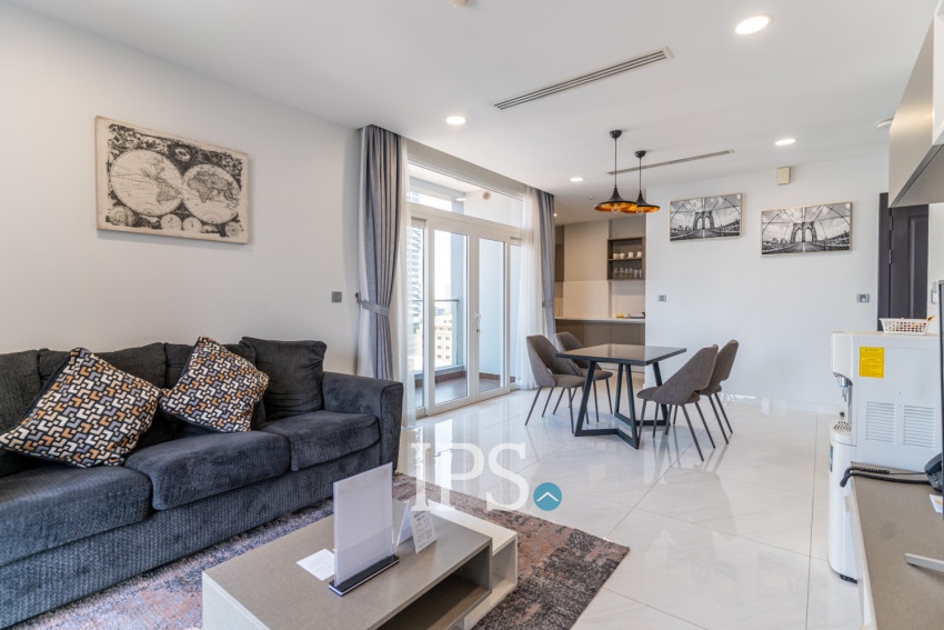 1 Bedroom Serviced Apartment  For Rent - BKK2, Phnom Penh