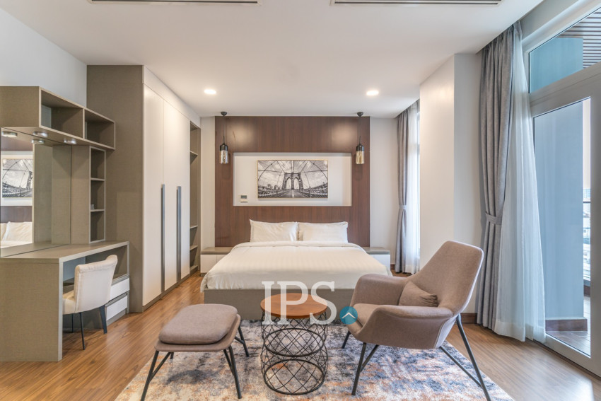 1 Bedroom Serviced Apartment  For Rent - BKK2, Phnom Penh