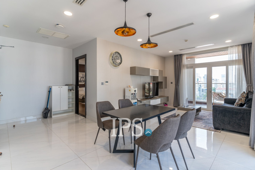 1 Bedroom Serviced Apartment  For Rent - BKK2, Phnom Penh