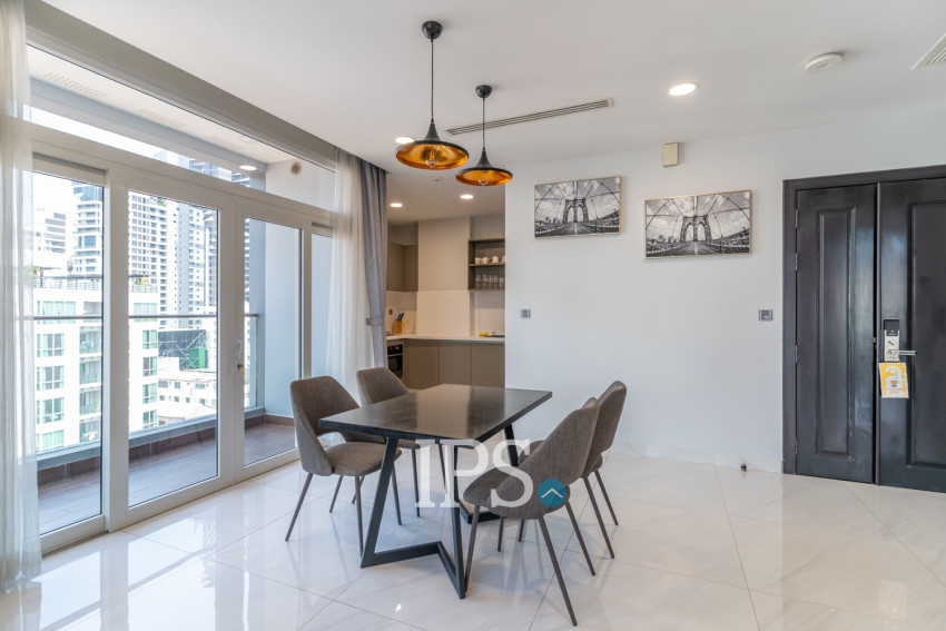 1 Bedroom Serviced Apartment  For Rent - BKK2, Phnom Penh