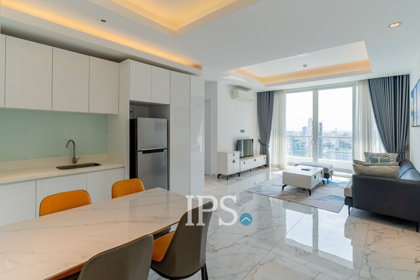 2 Bedroom Condo For Rent - J Tower 2, BKK1, Phnom Penh