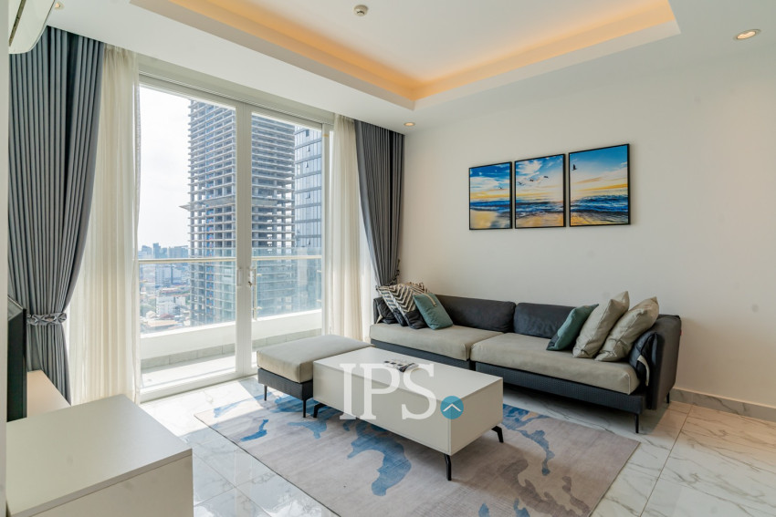 2 Bedroom Condo For Rent - J Tower 2, BKK1, Phnom Penh