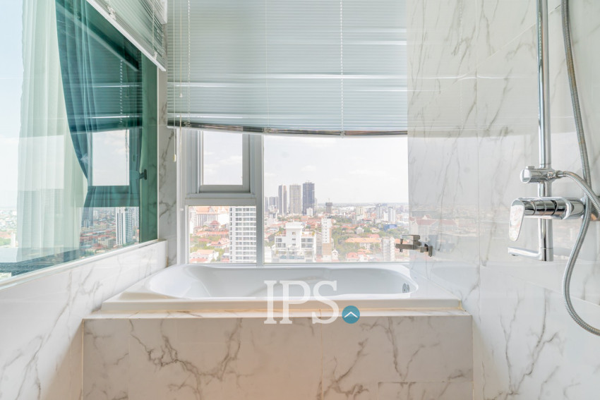 2 Bedroom Condo For Rent - J Tower 2, BKK1, Phnom Penh