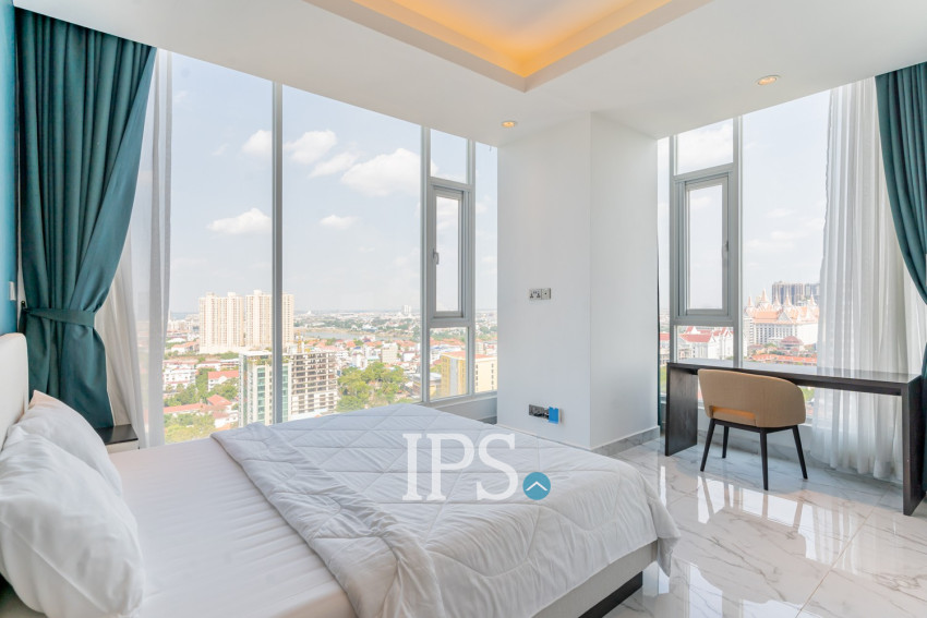 2 Bedroom Condo For Rent - J Tower 2, BKK1, Phnom Penh