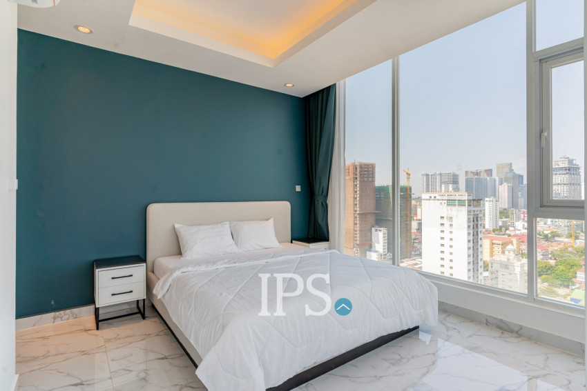 2 Bedroom Condo For Rent - J Tower 2, BKK1, Phnom Penh