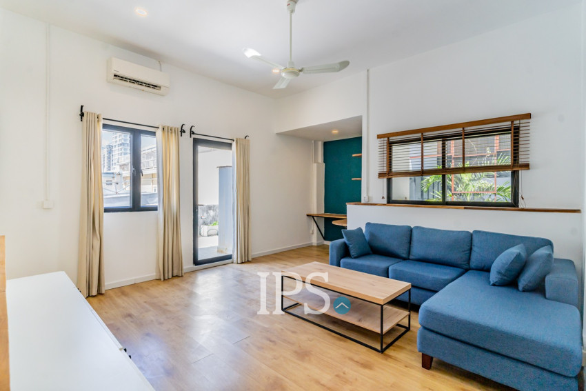 Renovated  Duplex 5 Bedroom Apartment For Rent - Phsar Thmei 3, Phnom Penh