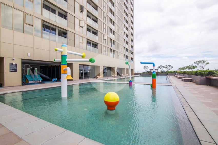 31st Floor 47 Sqm Studio For Rent - The Peak, Tonle Bassac, Phnom Penh