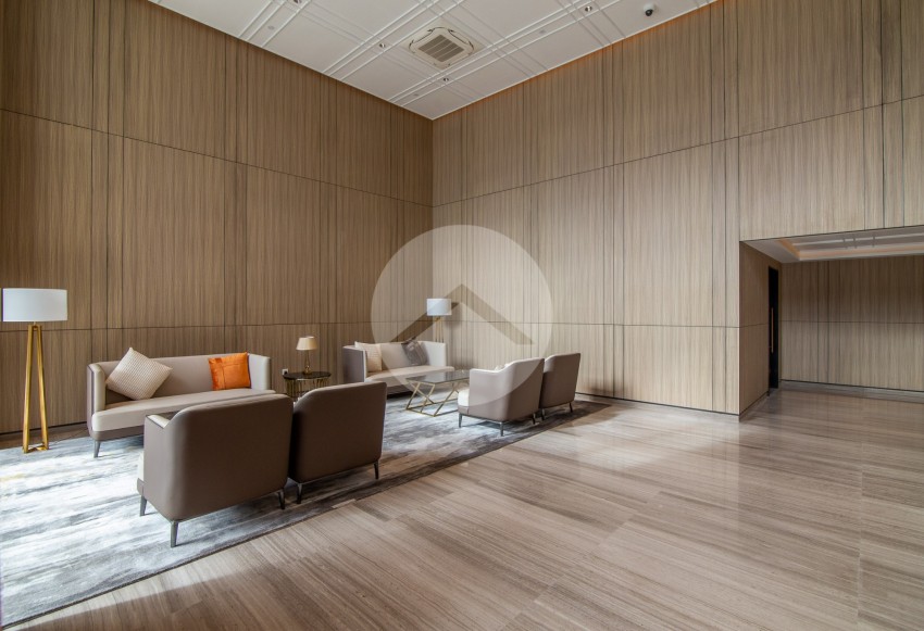 31st Floor 47 Sqm Studio For Rent - The Peak, Tonle Bassac, Phnom Penh