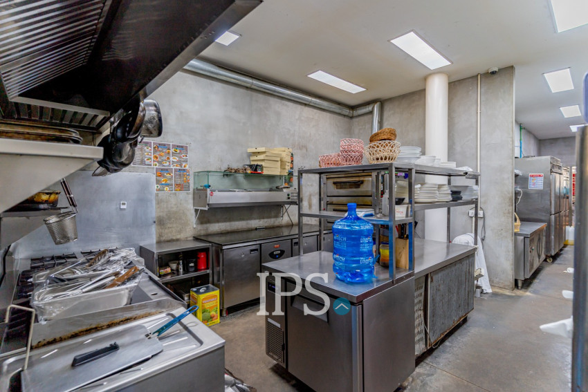 335 Sqm Restaurant Business  For Sale - Tonle Bassac, Phnom Penh
