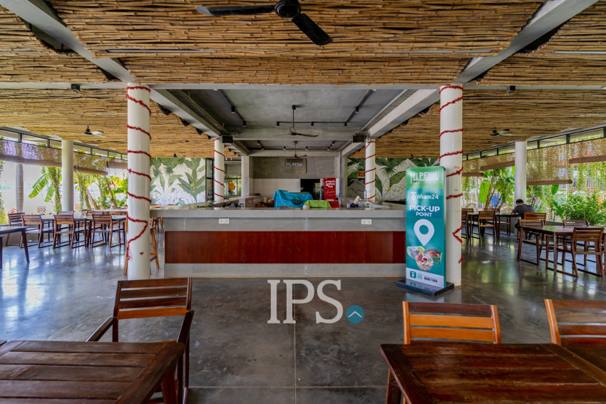335 Sqm Restaurant Business  For Sale - Tonle Bassac, Phnom Penh