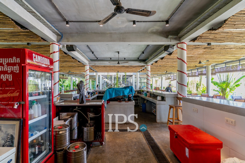 335 Sqm Restaurant Business  For Sale - Tonle Bassac, Phnom Penh