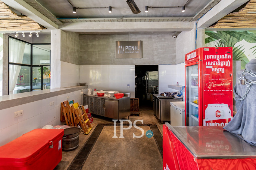 335 Sqm Restaurant Business  For Sale - Tonle Bassac, Phnom Penh