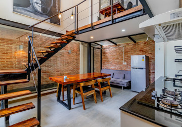 Loft 1 Bedroom Serviced Apartment For Rent - BKK1, Phnom Penh thumbnail