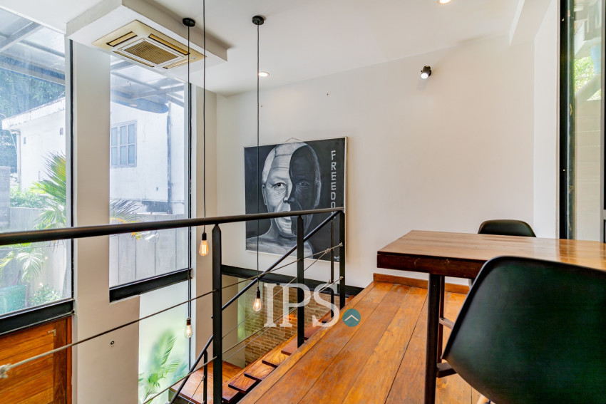 Loft 1 Bedroom Serviced Apartment For Rent - BKK1, Phnom Penh