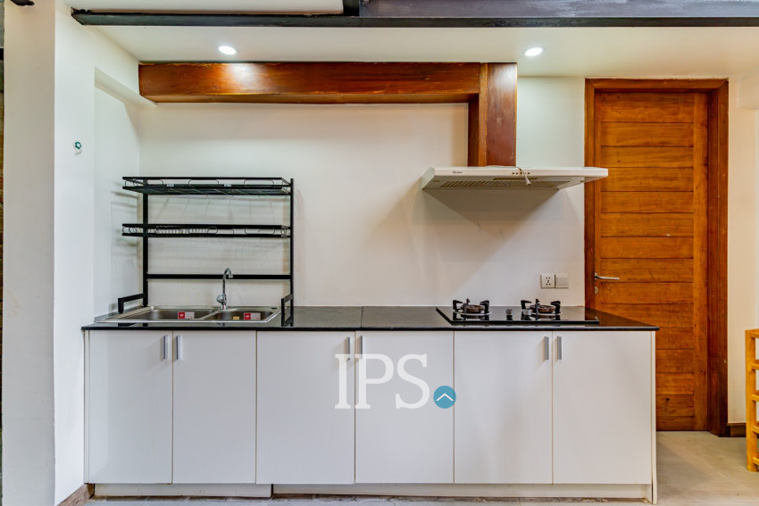 Loft 1 Bedroom Serviced Apartment For Rent - BKK1, Phnom Penh