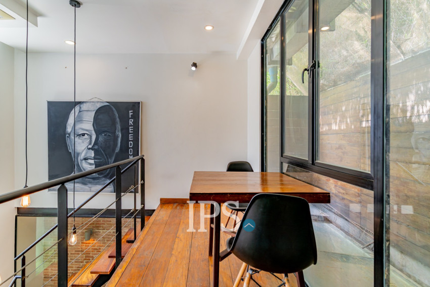Loft 1 Bedroom Serviced Apartment For Rent - BKK1, Phnom Penh