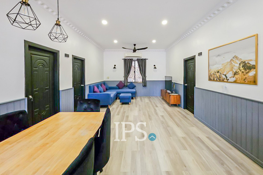 Renovated 3 Bedroom Apartment For Rent - BKK1, Phnom Penh
