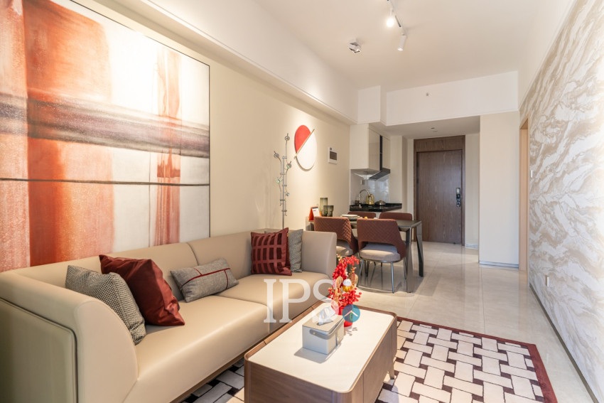 8th Floor 1 Bedroom Condo For Sale - Le Conde, BKK1, Phnom Penh