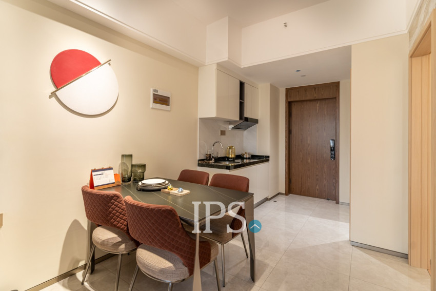 8th Floor 1 Bedroom Condo For Sale - Le Conde, BKK1, Phnom Penh