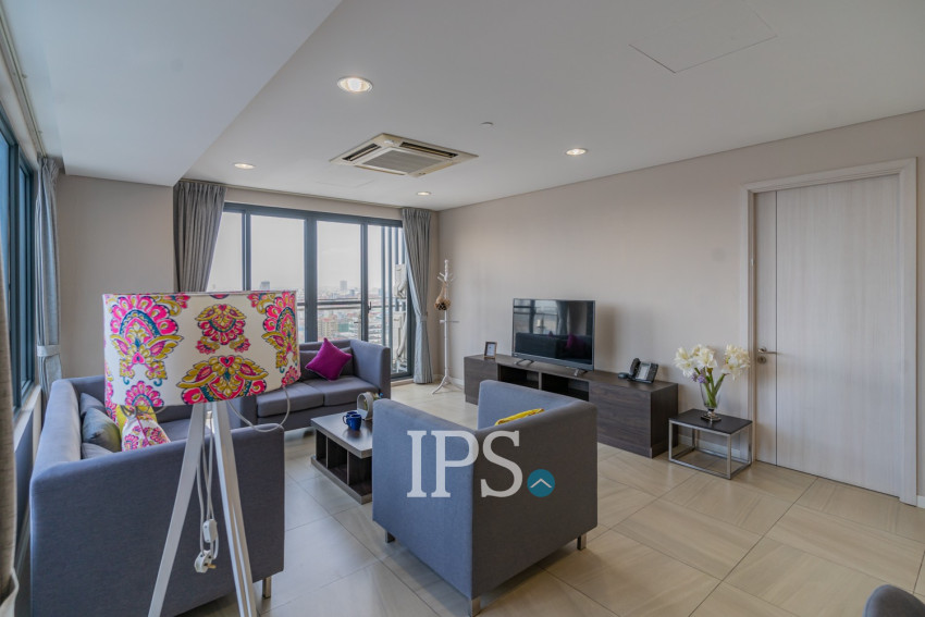 2 Bedroom Serviced Apartment For Rent - Teuk La Ark 1 , Phnom Penh