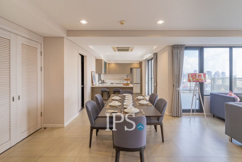 2 Bedroom Serviced Apartment For Rent - Teuk La Ark 1 , Phnom Penh