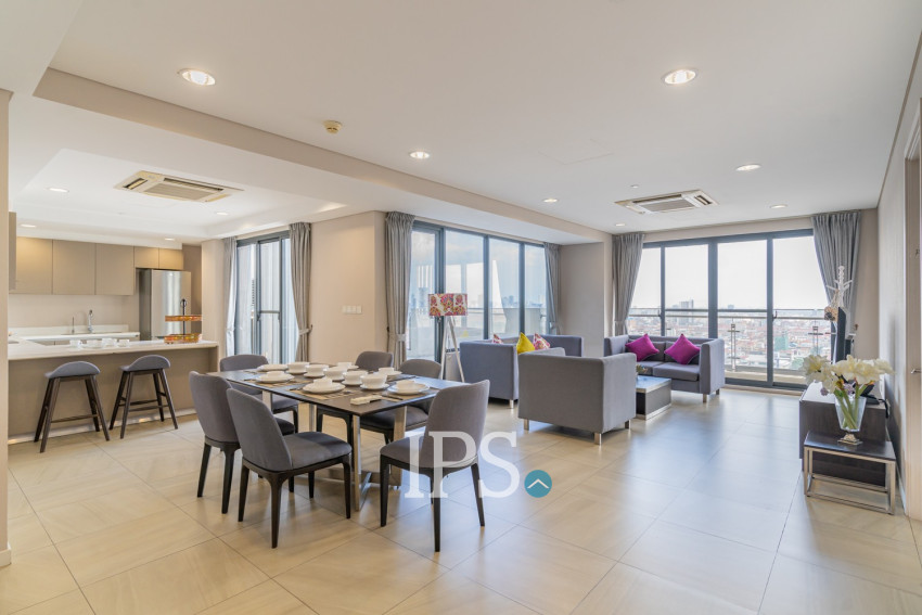 2 Bedroom Serviced Apartment For Rent - Teuk La Ark 1 , Phnom Penh