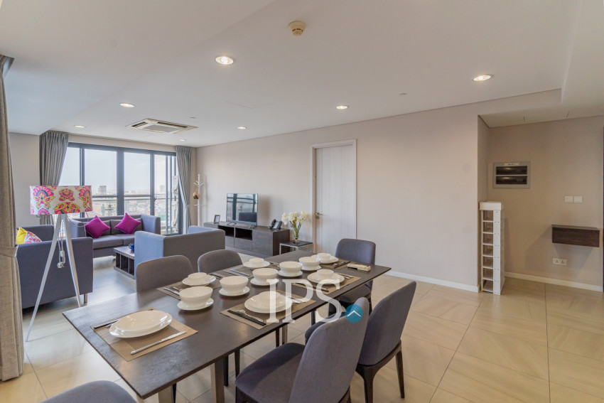 2 Bedroom Serviced Apartment For Rent - Teuk La Ark 1 , Phnom Penh