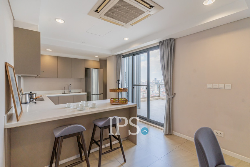 2 Bedroom Serviced Apartment For Rent - Teuk La Ark 1 , Phnom Penh